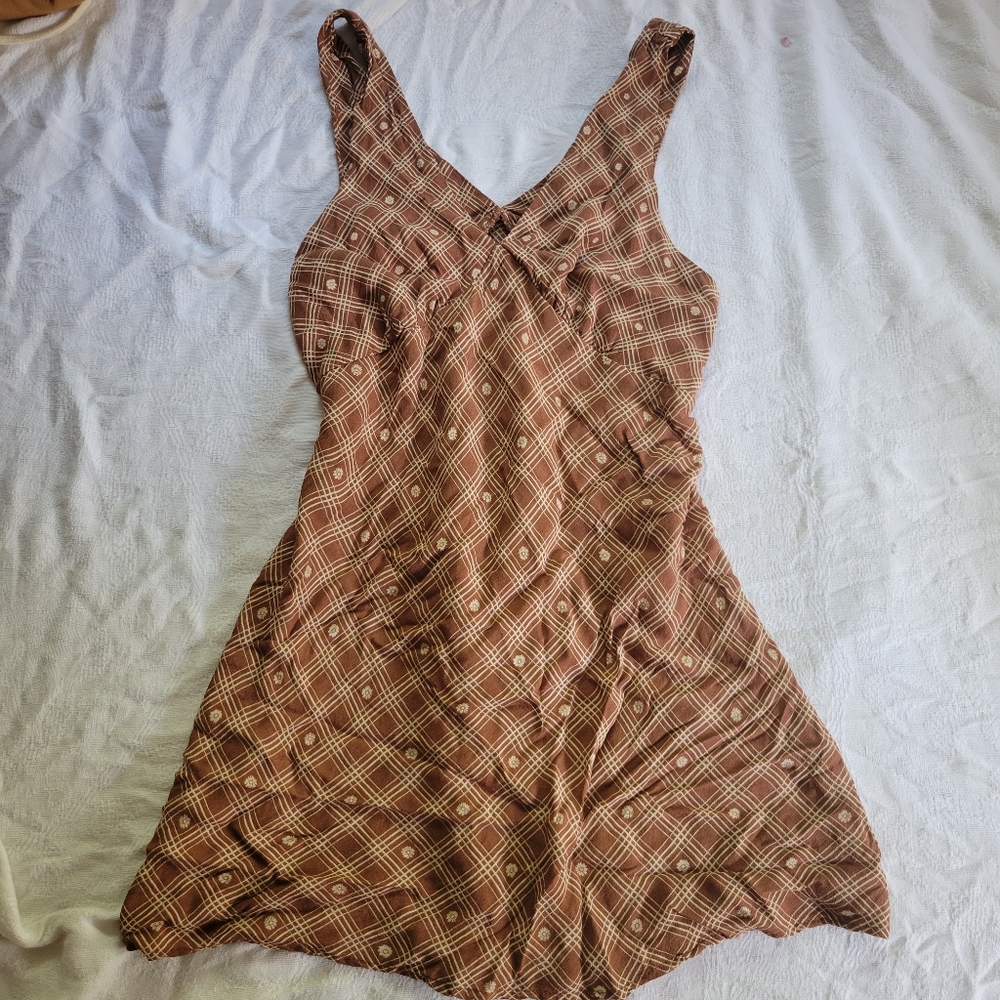 SOLD Brown Sundress